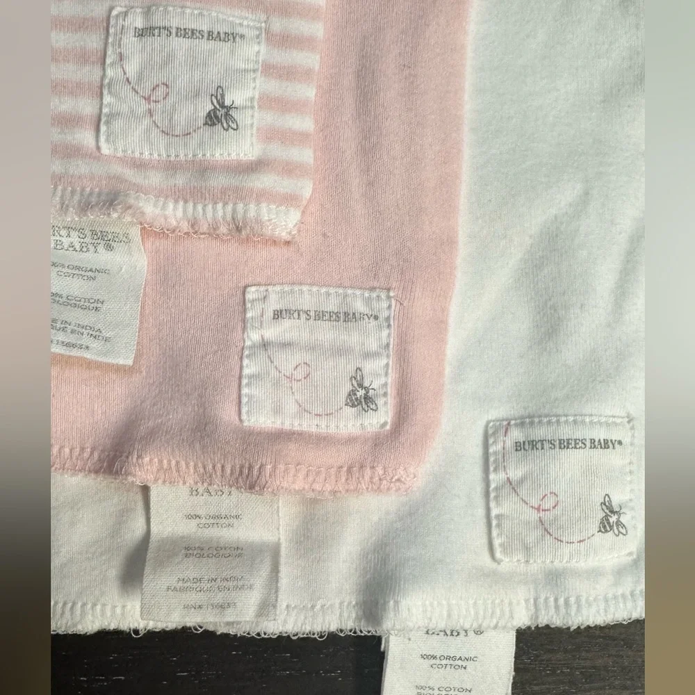 BURT’s Bees Baby Burp Cloths - Picture 2 of 12